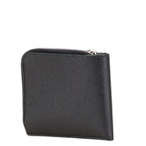 サンローラン イーストウエスト 二つ折り財布 コンパクトウォレット 556268 ブラック レザー メンズ SAINT LAURENT 【中古】